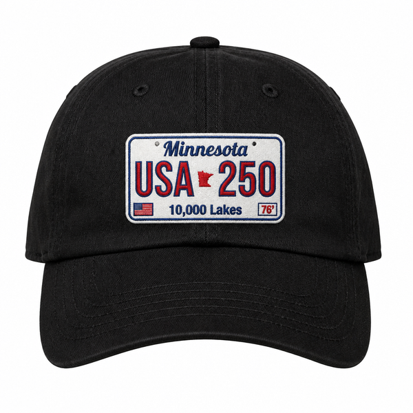 USA 250 License Plate Hat — USA 250th Collection