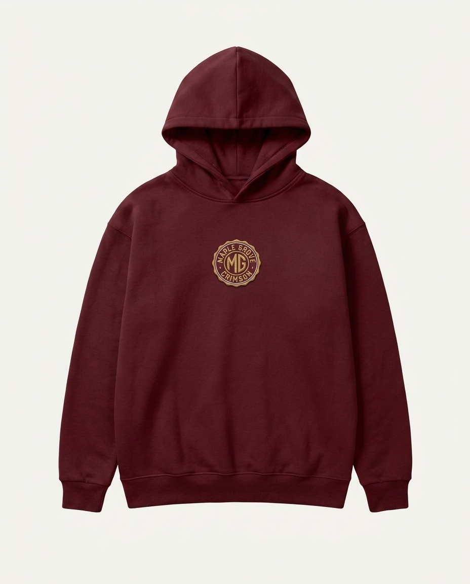 Maple Grove Crimson Heritage Hoodie