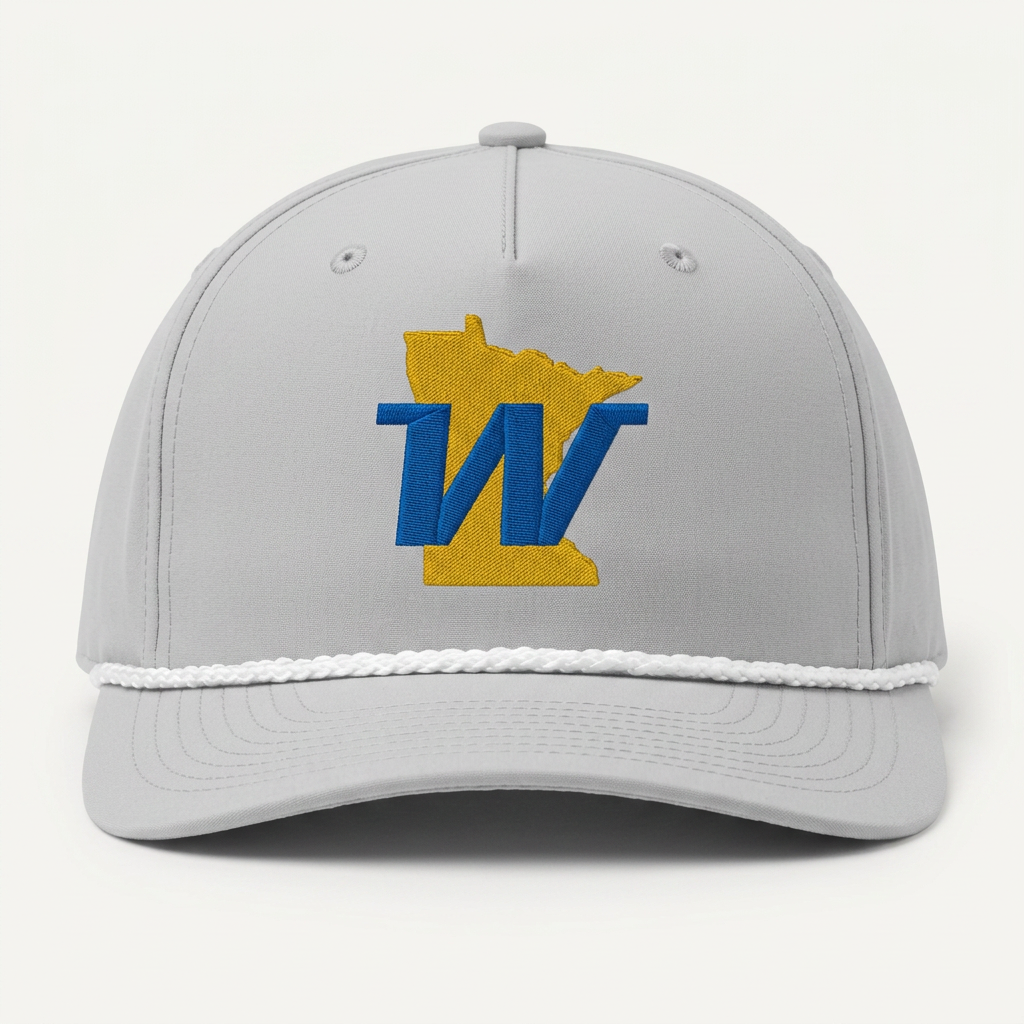 Wayzata Light Grey Rope Cap