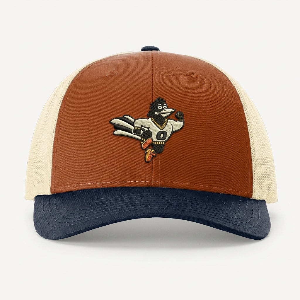 Osseo Dark Orange Trucker Cap