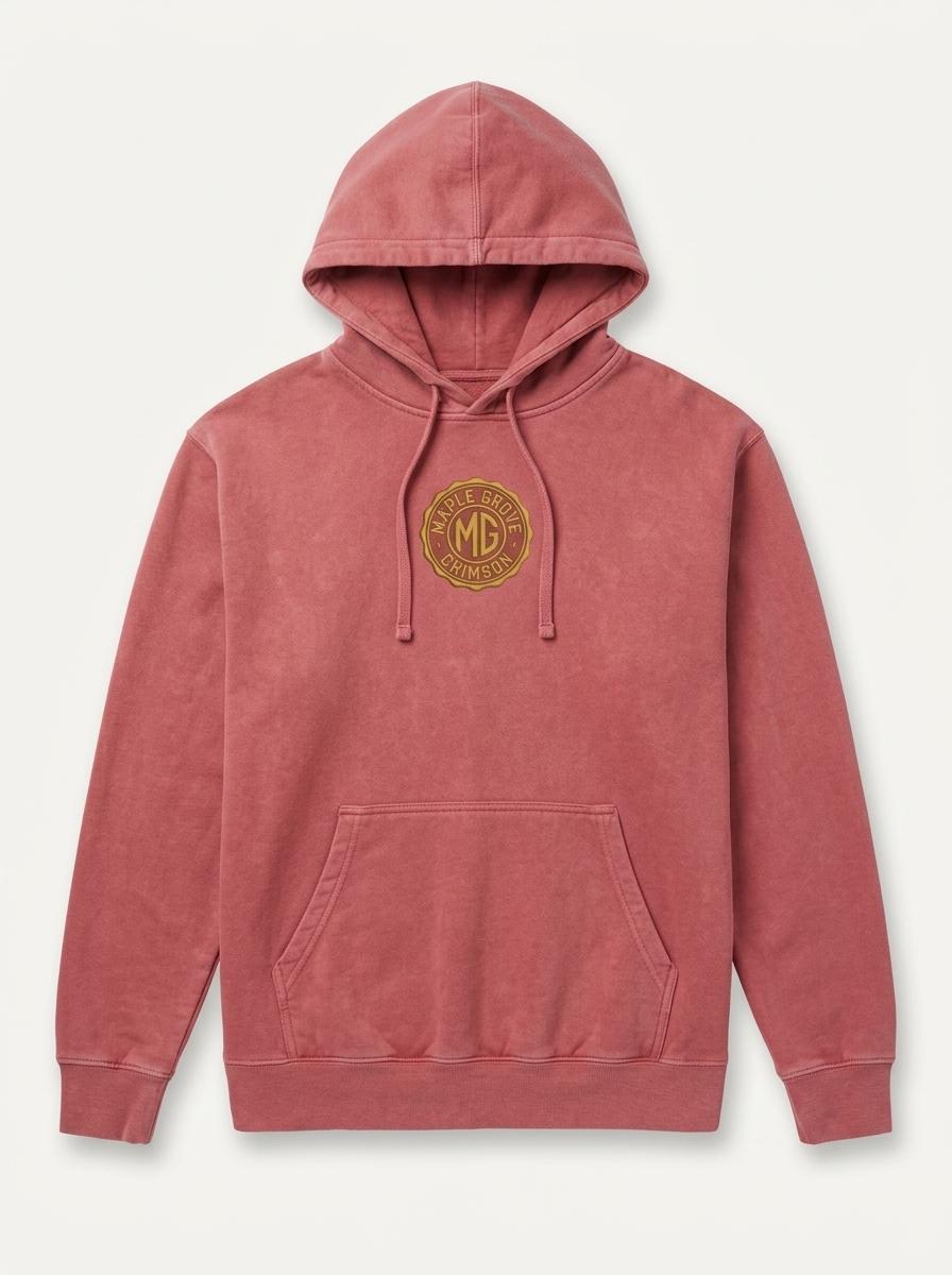 Maple Grove Crimson Heritage Hoodie
