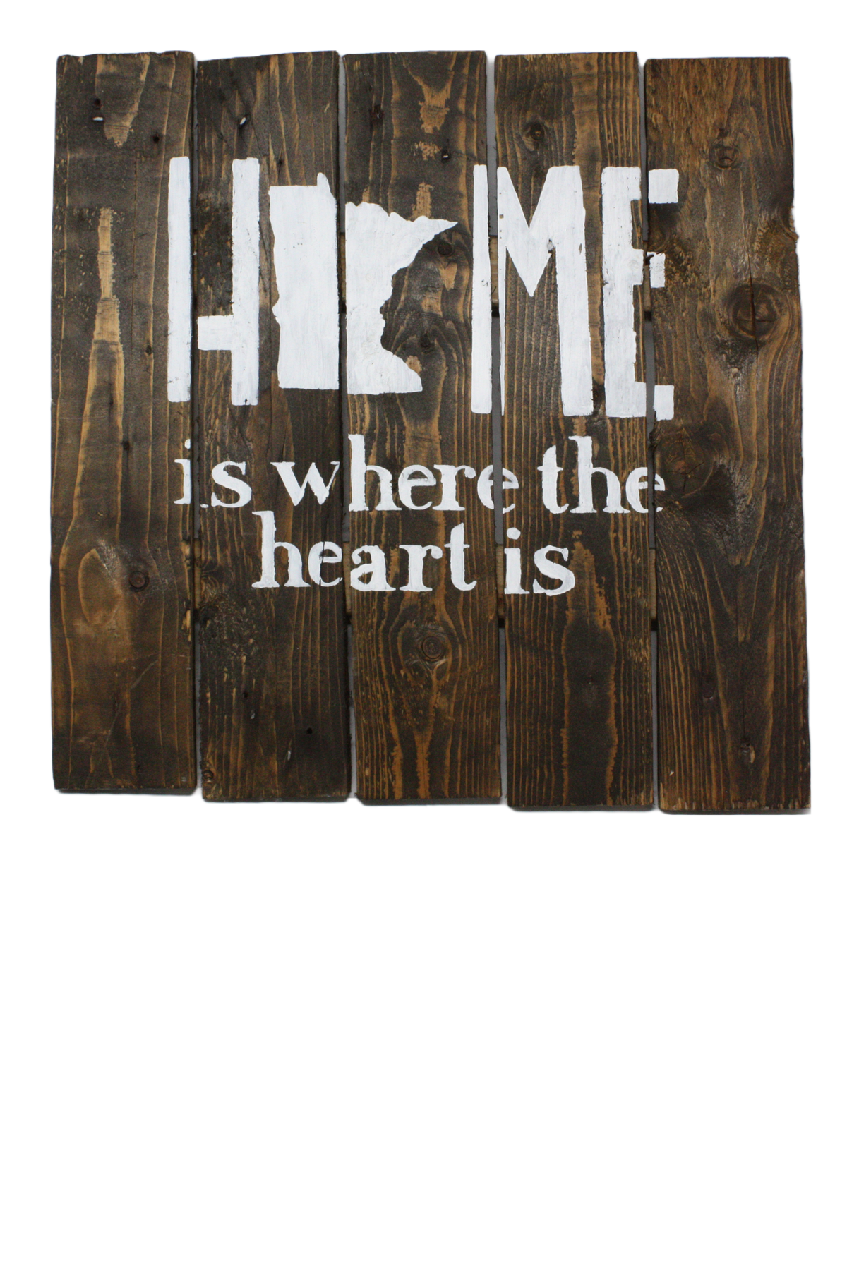 HOME is Heart - Wood Pallet Sign