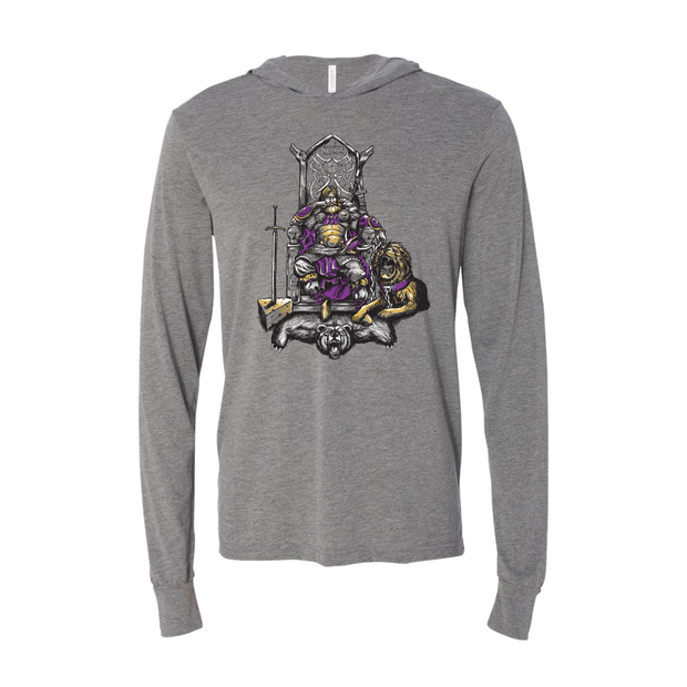 King of the North - Long Sleeve Hooded Tee - TheSotaShop