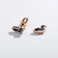 Loon Stud Earrings
