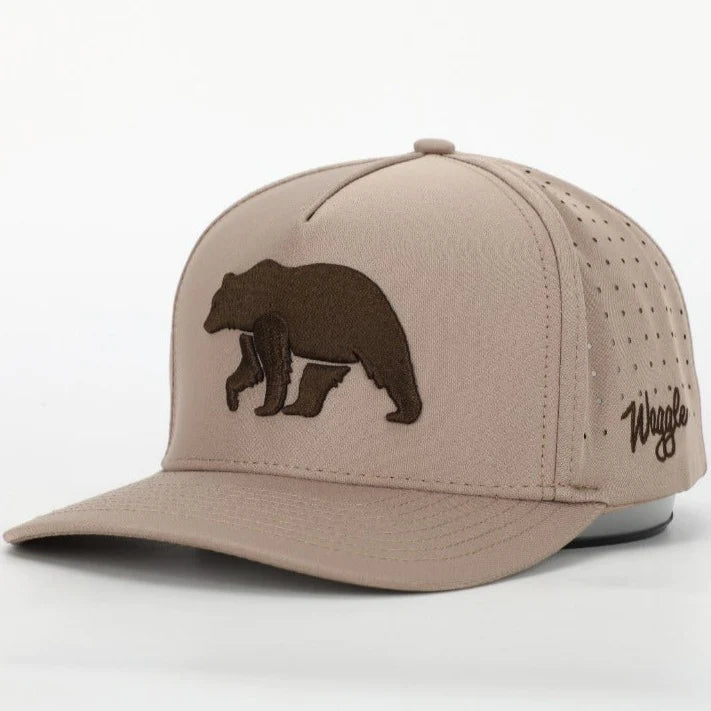 Waggle Brown Bear - Snapback Hat – The Sota Shop