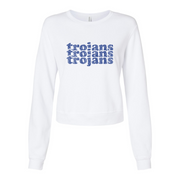 Trojans Repeat Crewneck | Women | Wayzata