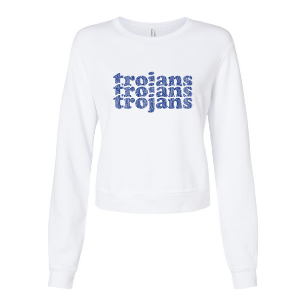 Trojans Repeat Crewneck | Women (2 colors)