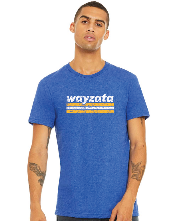 Wayzata Stripes Tee | Adult