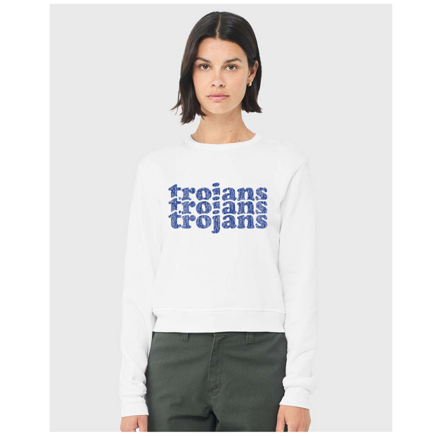 Trojans Repeat Crewneck | Women (2 colors)