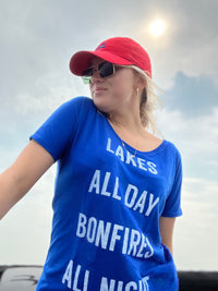 Lakes All Day - Women's Tee - The Sota Shop
