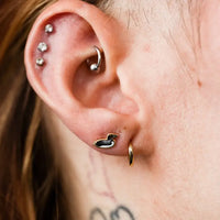 Loon Stud Earrings