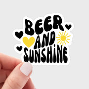 Beer and Sunshine Sticker