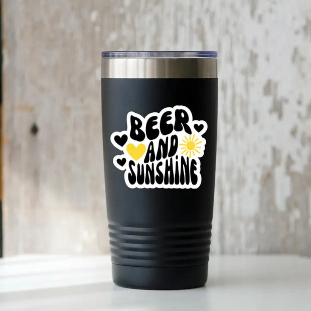 Beer and Sunshine Sticker
