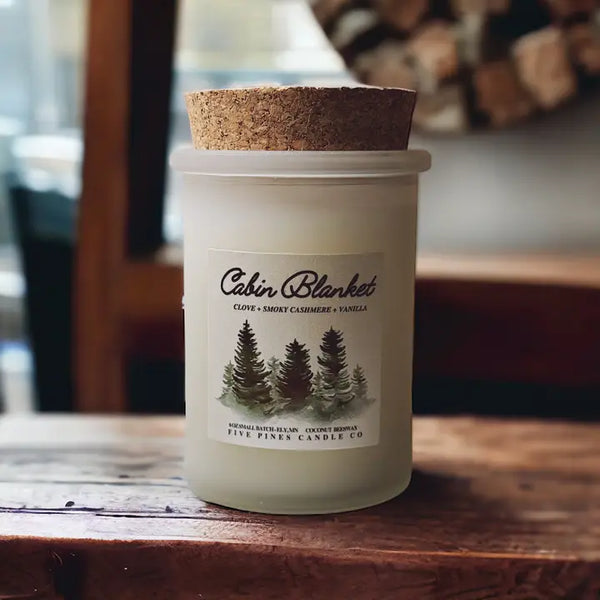 Cabin Blanket Candle - Five Pines Candle Co.