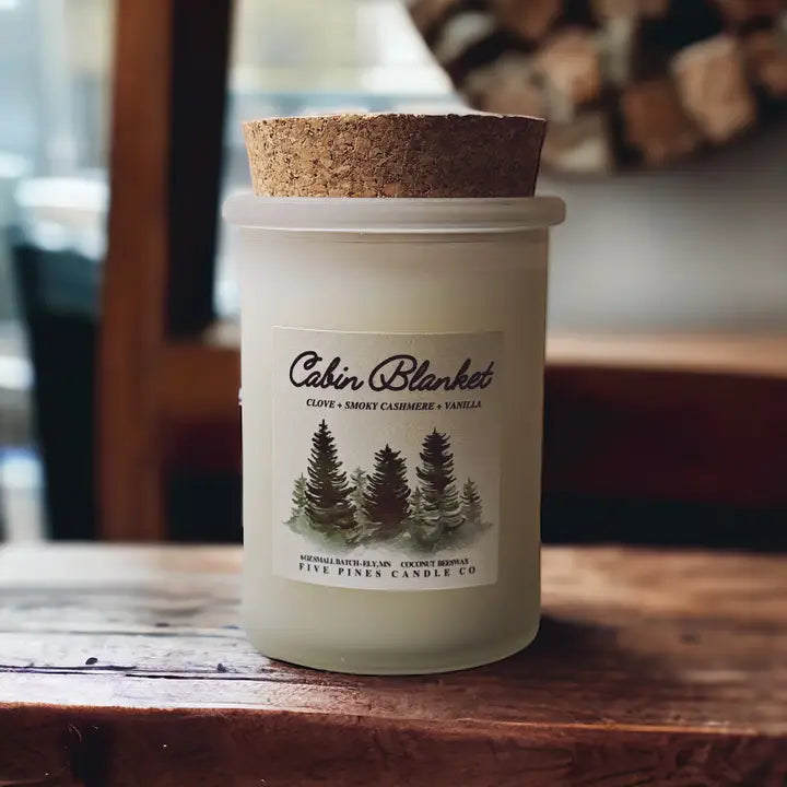 Cabin Blanket Candle - Five Pines Candle Co.