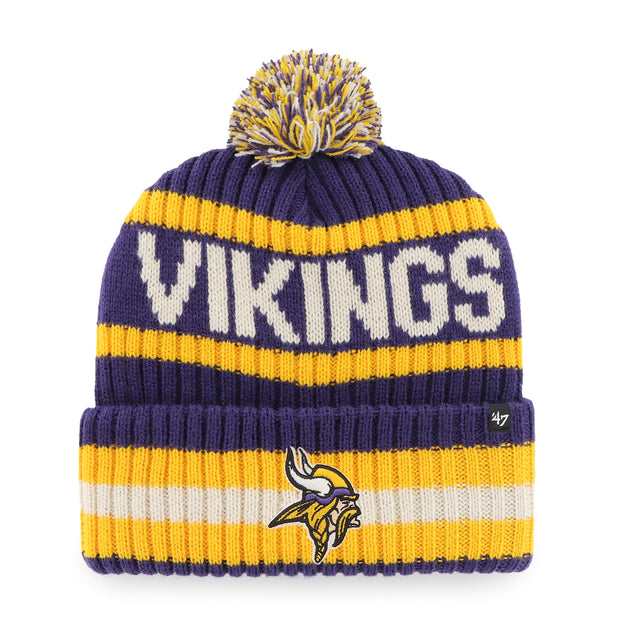 Minnesota Vikings - '47 Cuff Knit Pom Beanie