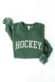 Hockey Graphic Crewneck Sweatshirt (4 colors)