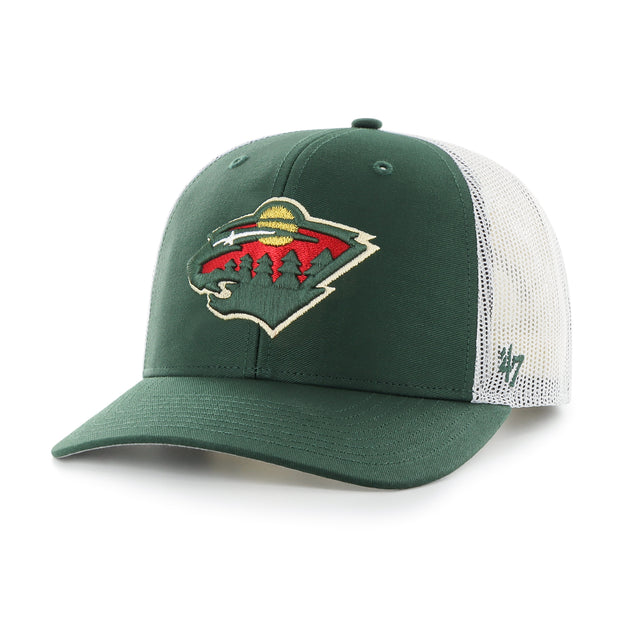 Minnesota Wild - '47 Wild Dark Green Trucker Hat