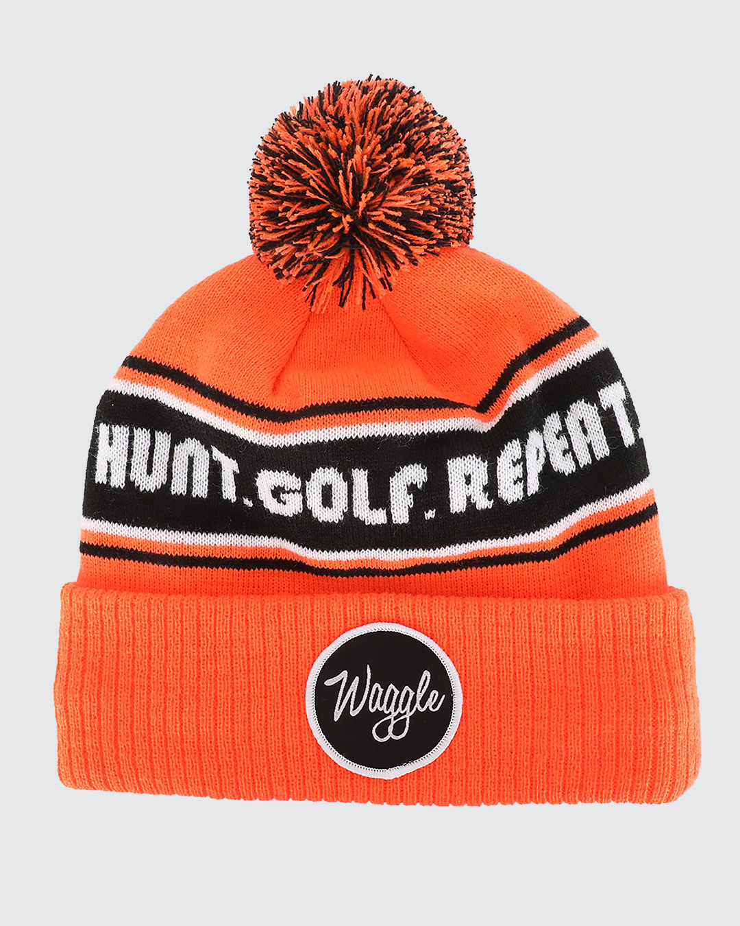 Hunt. Golf. Repeat. Waggle Pom Beanie The Sota Shop