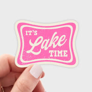 It's Lake Time Sticker