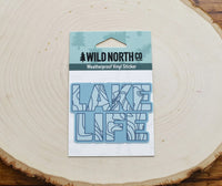 Lake Life Sticker
