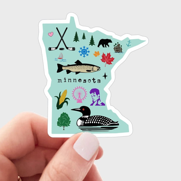 Minnesota Icons Sticker