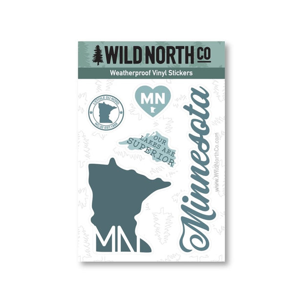 MN State Sticker Set