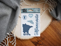 MN State Sticker Set