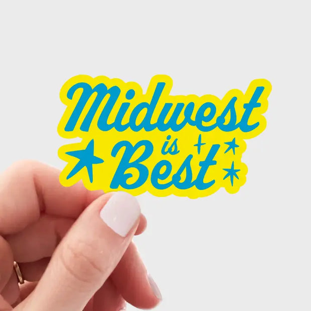 Midwest is Best Sticker