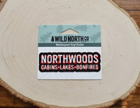 Northwoods Sticker