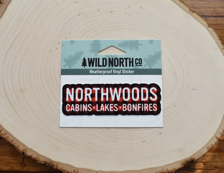 Northwoods Sticker