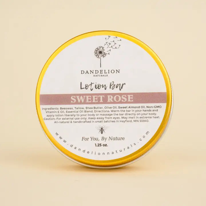 Lotion Bar - Sweet Rose
