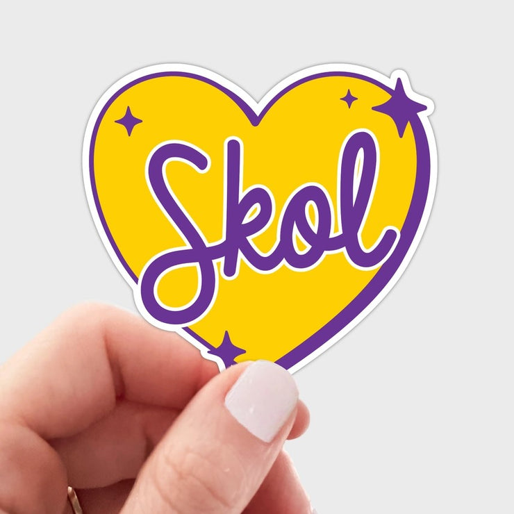 Skol Heart Sticker