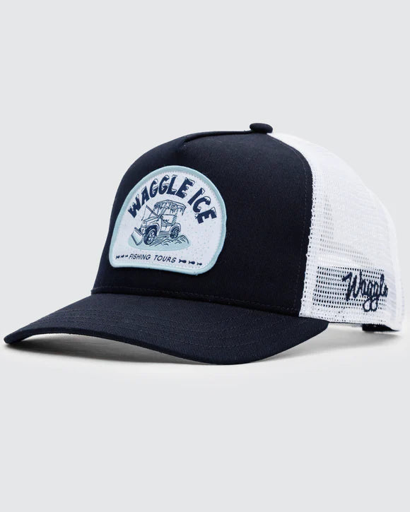 Waggle Ice Fishing Tours - Trucker Hat