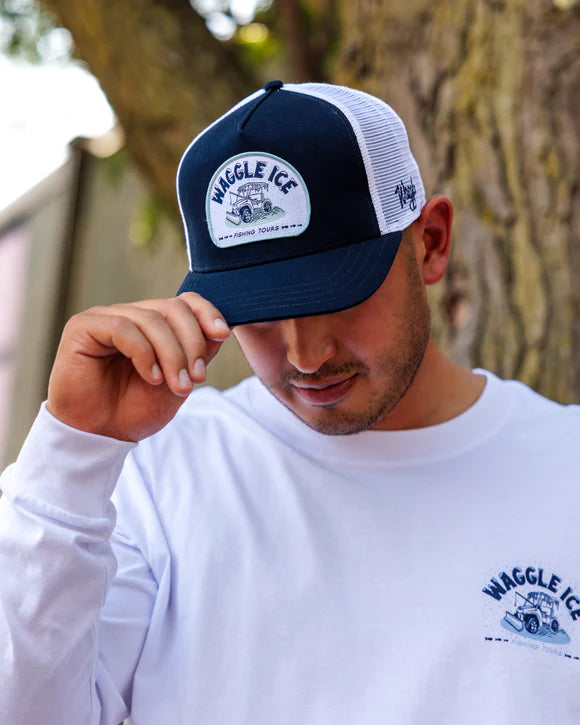 Waggle Ice Fishing Tours - Trucker Hat