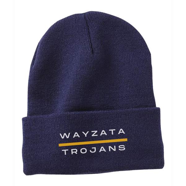 Wayzata Trojans Sherpa Lined Beanie