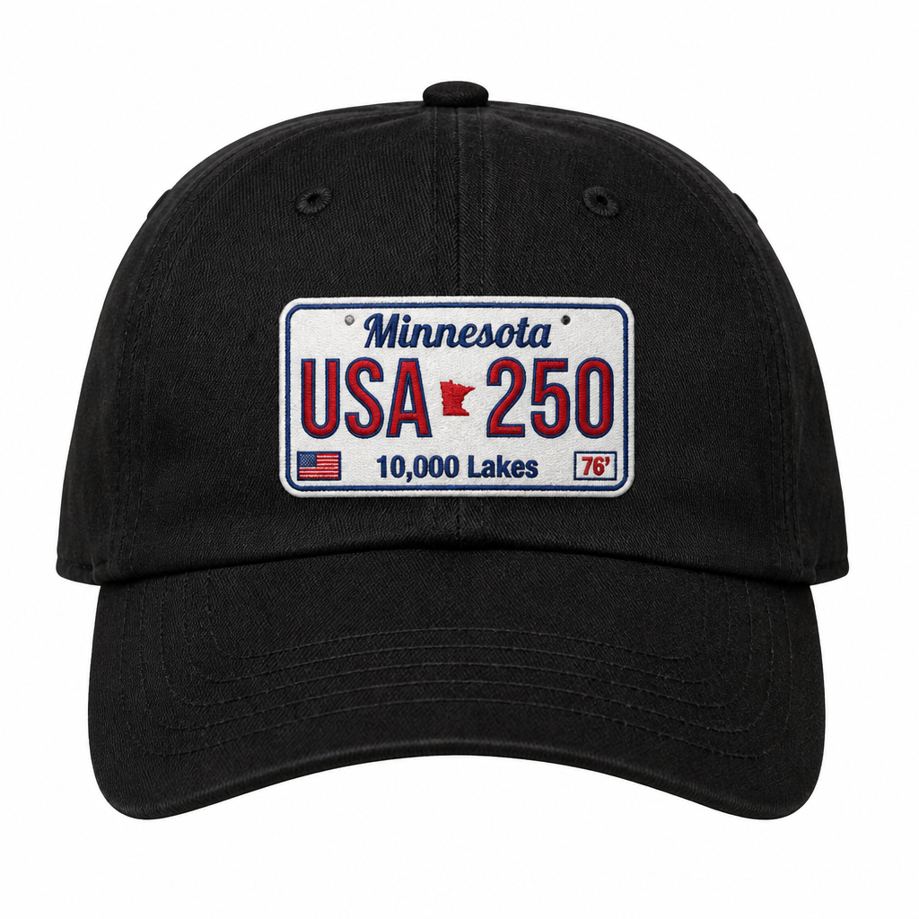 USA 250 License Plate Hat — USA 250th Collection