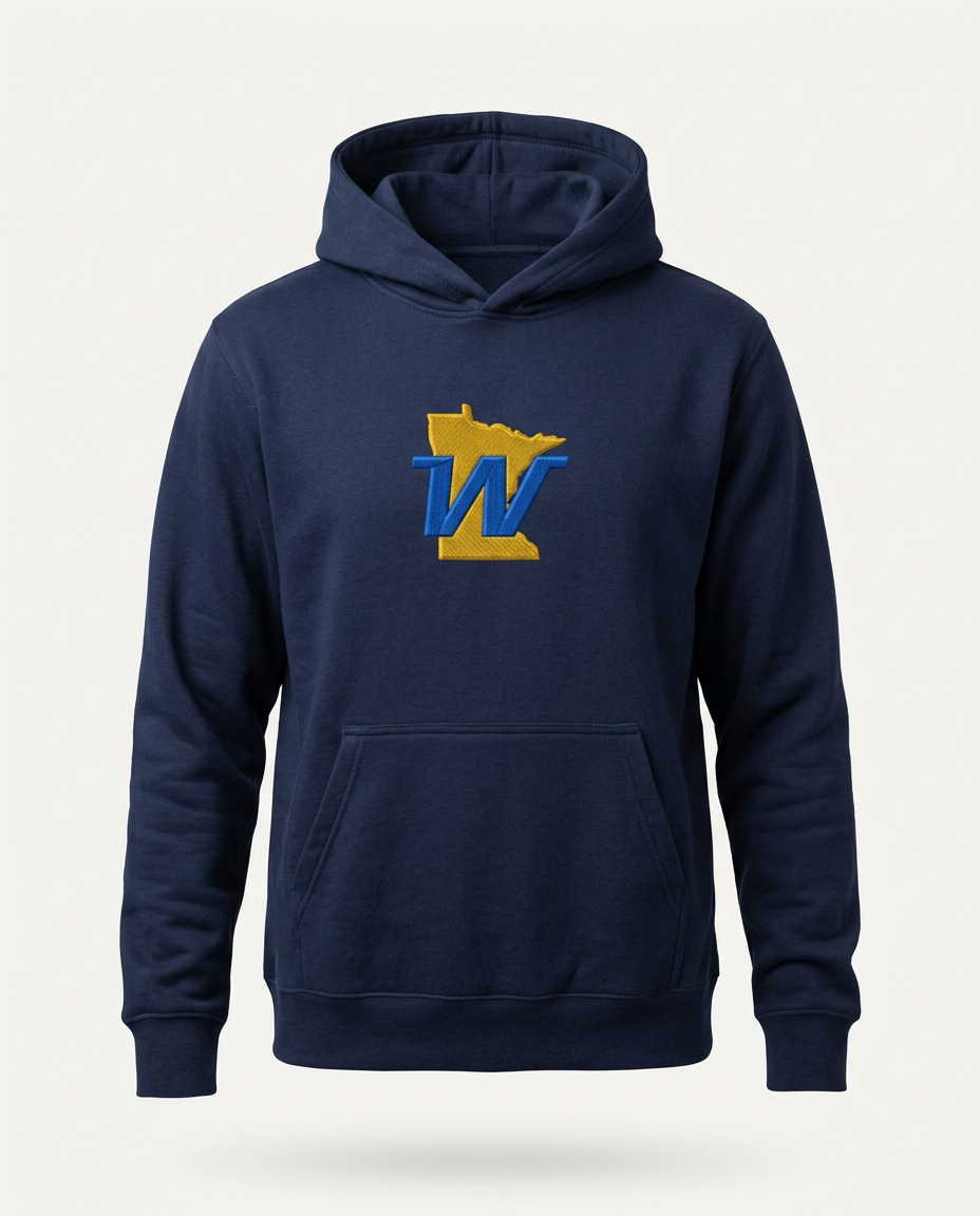 Wayzata Navy Heritage Hoodie