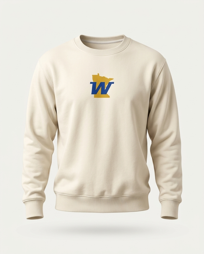 Wayzata Cream Heritage Crewneck