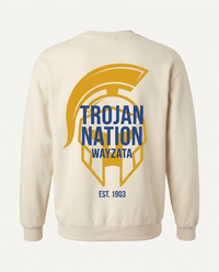 Wayzata Cream Heritage Crewneck