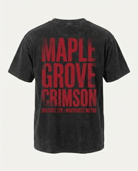 Maple Grove Black Utility Tee