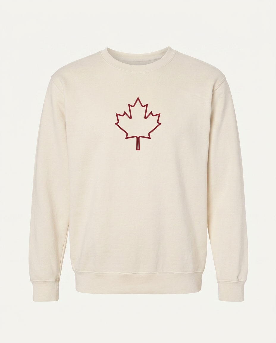 Maple Grove Sandstone Tonal Crewneck