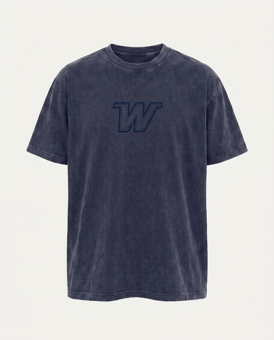 Wayzata Washed Navy Utility Tee