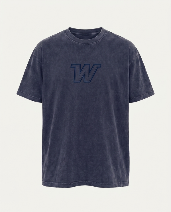 Wayzata Washed Navy Utility Tee