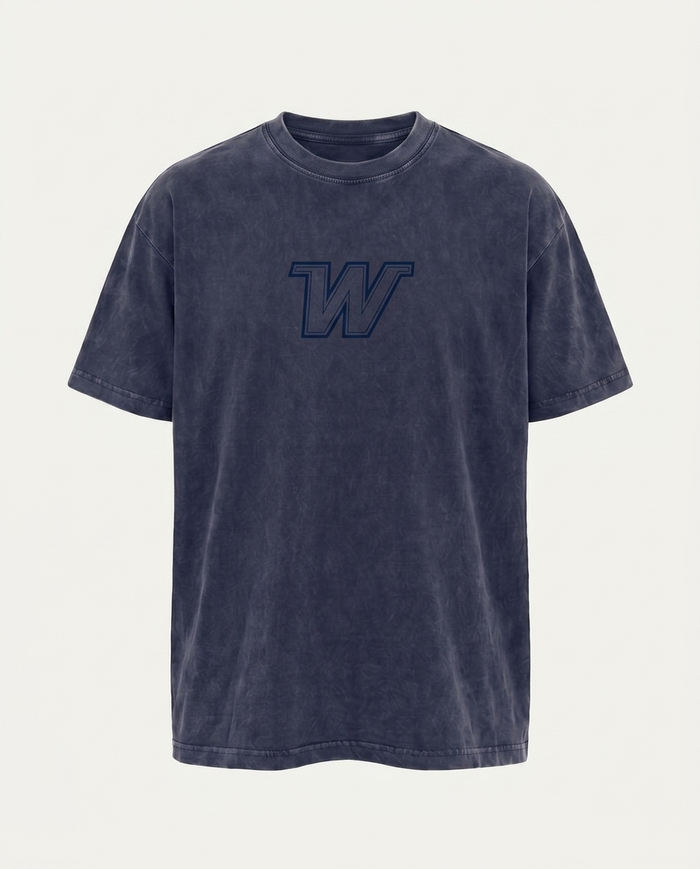 Wayzata Washed Navy Utility Tee