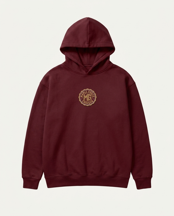 Maple Grove Crimson Heritage Hoodie