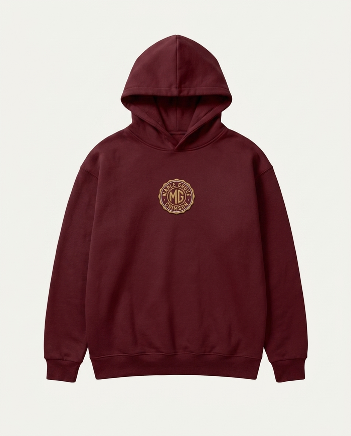 Maple Grove Crimson Heritage Hoodie