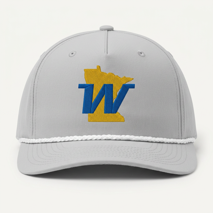 Wayzata Light Grey Rope Cap