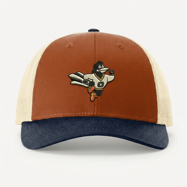 Osseo Dark Orange Trucker Cap