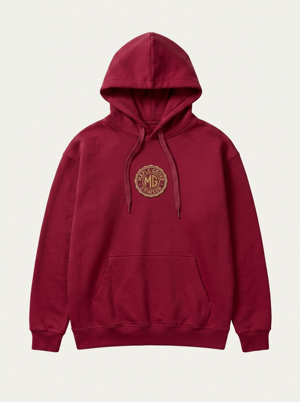 Maple Grove Crimson Heritage Hoodie